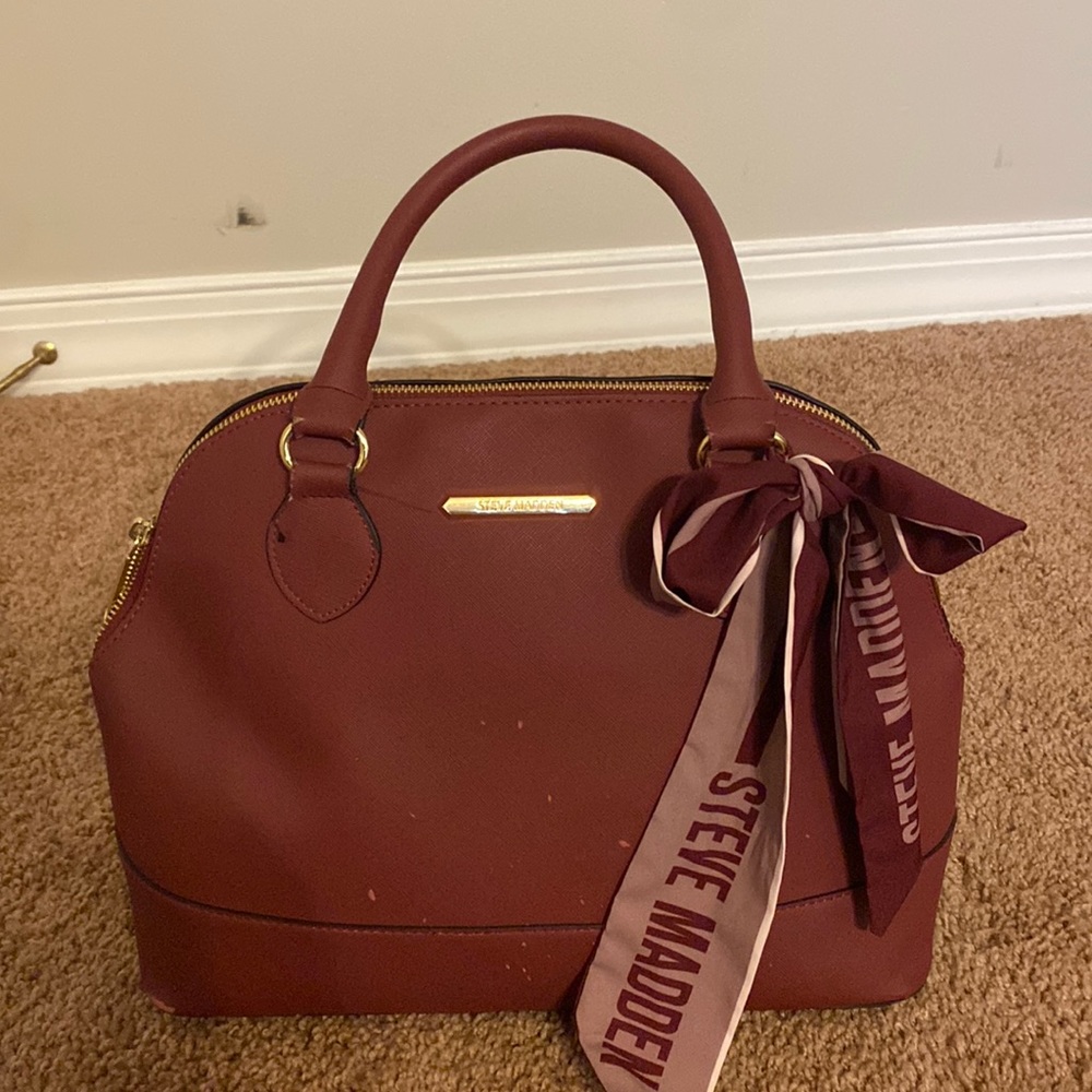 Maroon Steve Madden Purse